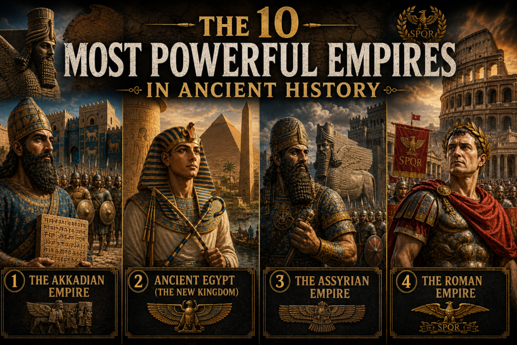 The 10 Most Powerful Empires In Ancient History